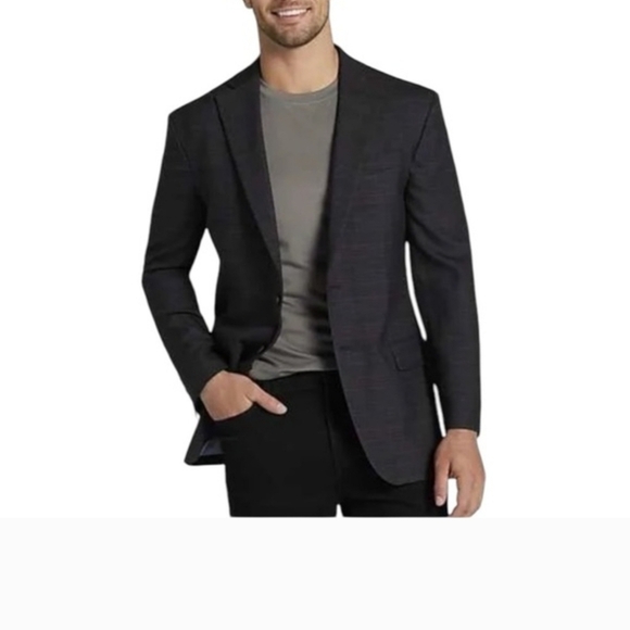 Kenneth Cole AWEARNESS 2-Piece Dark Gray Suit – Jacket 46 Long / Pants 40W - Picture 1 of 16